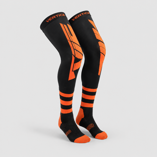 Airflow Socks motocross socks in Orange - Vertice MX