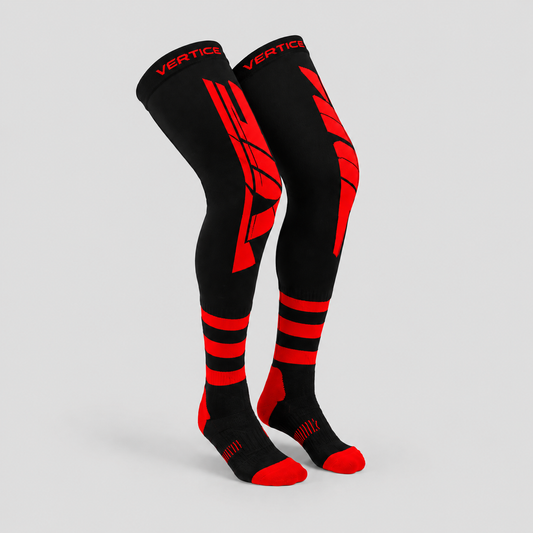 Airflow Socks motocross socks in Red - Vertice MX