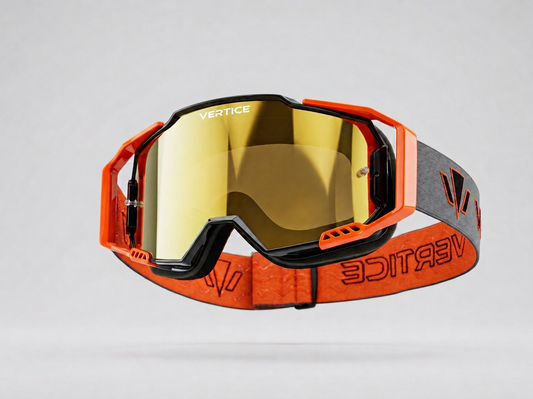 Edge Goggles motocross and enduro goggles in Yellow - Vertice MX